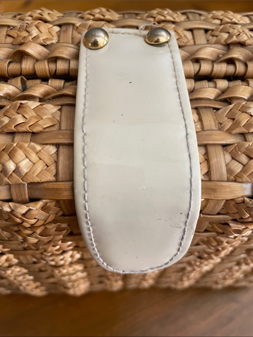 Lisette New York vintage wicker purse - Picture 3 of 7